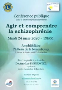 site rencontre schizophrénie